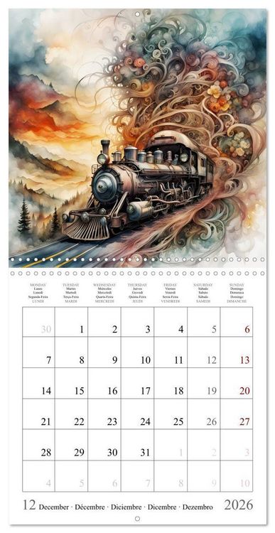 Produktbild: Beauty on wheels (Wall Calendar 2026 12 &times; 12 Inch) CALVENDO 12 Month Wall Calendar