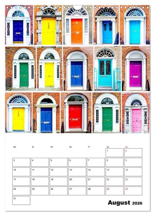 Produktbild: Dublin - faszinierende irische Hauptstadt (Wandkalender 2026 DIN A3 hoch), CALVENDO Monatskalender