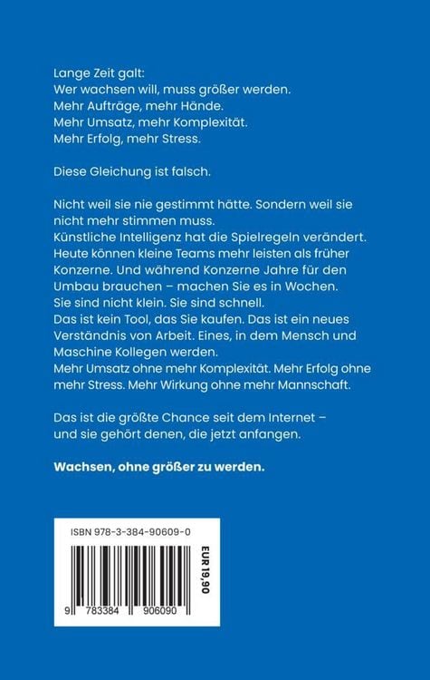 Produktbild: Wachsen, ohne gr&ouml;&szlig;er zu werden
