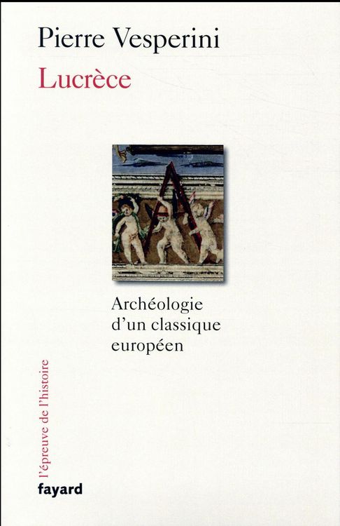Produktbild: Lucr&egrave;ce : arch&eacute;ologie d'un classique europ&eacute;en