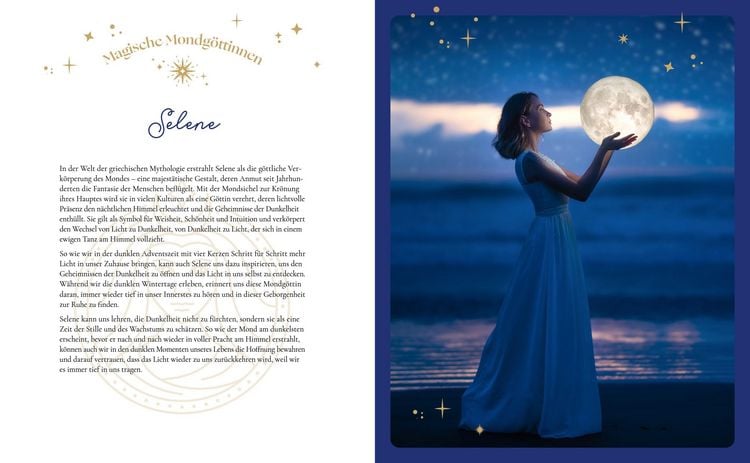 Produktbild: Mein Astrologie-Adventskalender-Buch: Kosmische Weihnachten