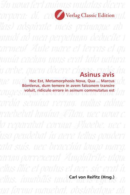 Produktbild: Asinus avis