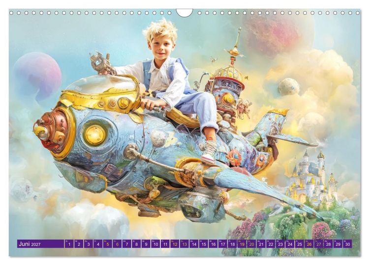 Produktbild: Meine verr&uuml;ckte Welt - Kinderwelten (Wandkalender 2027 DIN A3 quer), CALVENDO Monatskalender