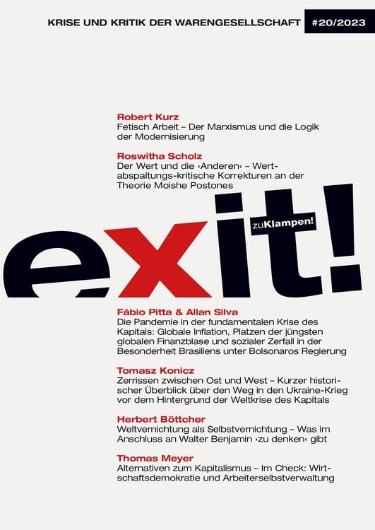 Produktbild: Exit! Krise und Kritik der Warengesellschaft