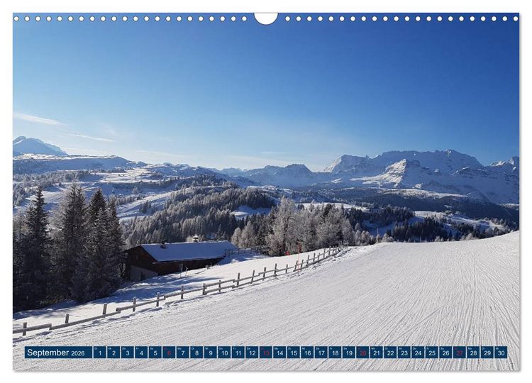Produktbild: Sella Ronda (Wandkalender 2026 DIN A3 quer), CALVENDO Monatskalender