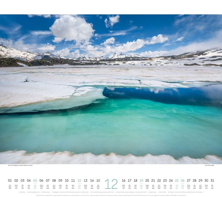 Produktbild: Wasser Kalender 2027