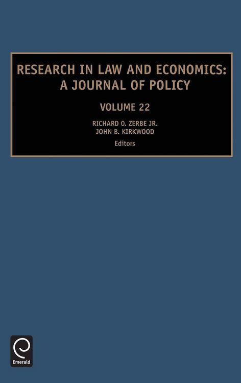 Produktbild: Research in Law and Economics
