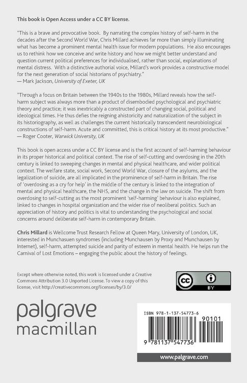 Produktbild: A History of Self-Harm in Britain