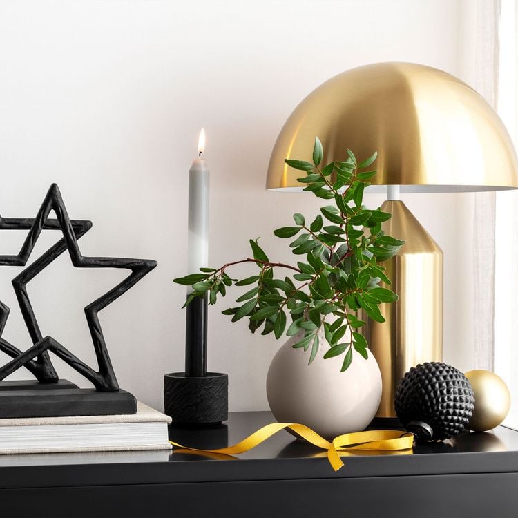 Produktbild: Villeroy & Boch Black Xmas Glas-Weihnachtskugeln 3tlg.