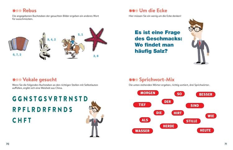 Produktbild: 365 x Ged&auml;chtnistraining f&uuml;r schlaue Rentner