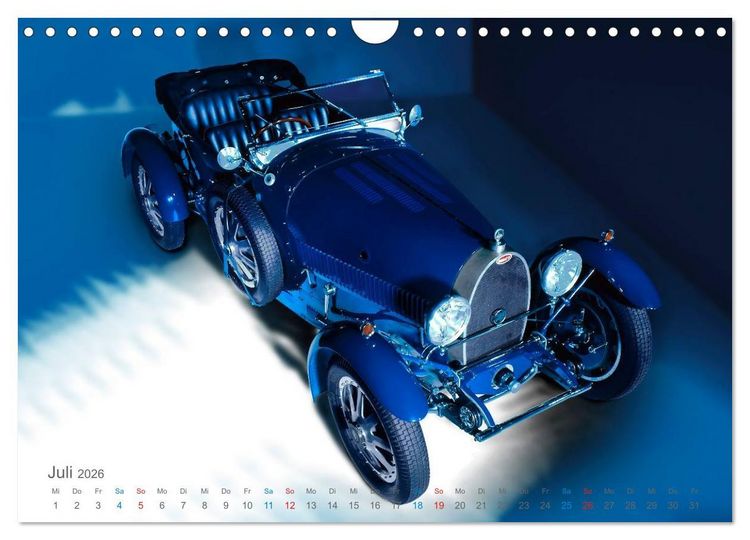 Produktbild: Zeitlose &Auml;sthetik Oldtimer-Fotografien von Wolf Kloss (Wandkalender 2026 DIN A4 quer), CALVENDO Monatskalender