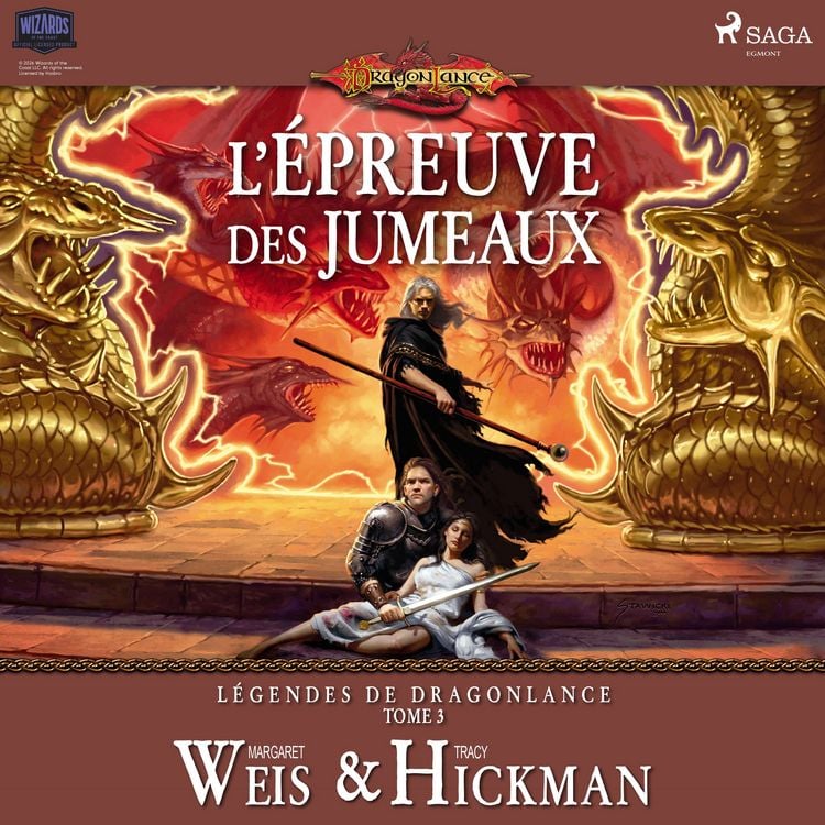 Produktbild: L&eacute;gendes de Dragonlance, Tome 3&nbsp;: L'&Eacute;preuve des jumeaux