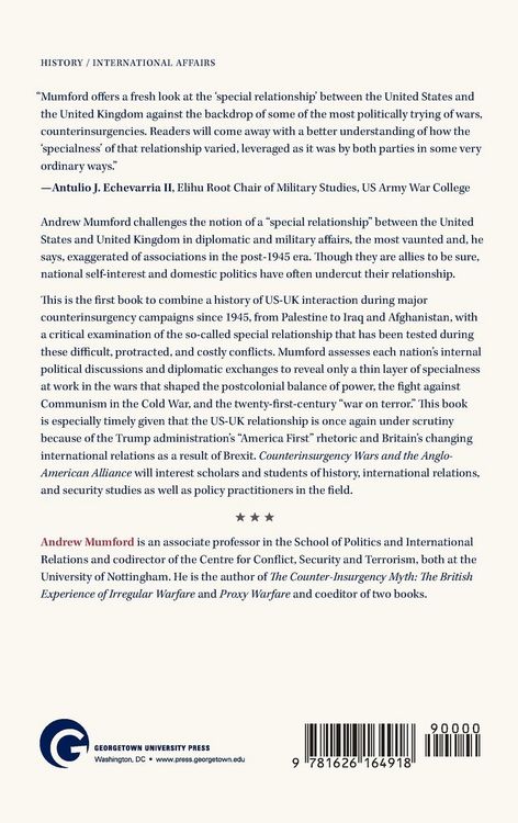 Produktbild: Mumford, A: Counterinsurgency Wars and the Anglo-American Al
