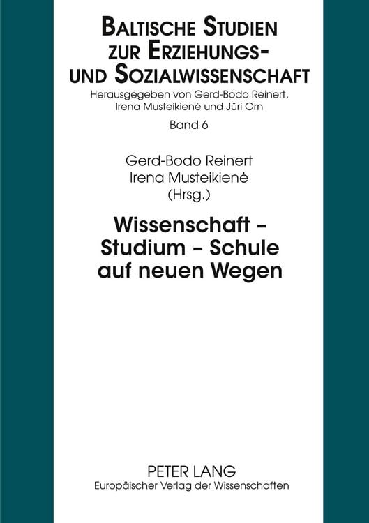 Produktbild: Wissenschaft &ndash; Studium &ndash; Schule auf neuen Wegen