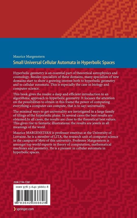 Produktbild: Small Universal Cellular Automata in Hyperbolic Spaces