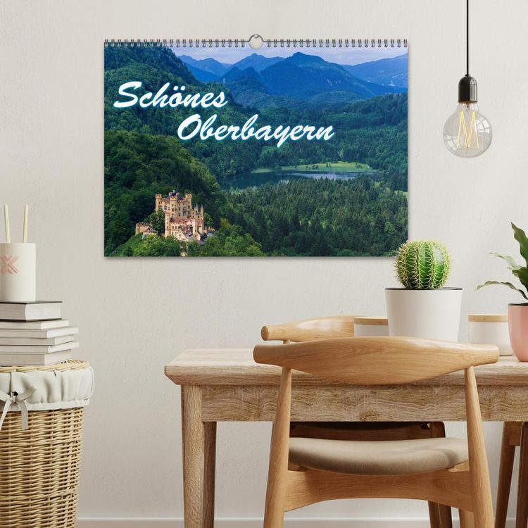 Produktbild: Sch&ouml;nes Oberbayern (Wandkalender 2026 DIN A3 quer), CALVENDO Monatskalender