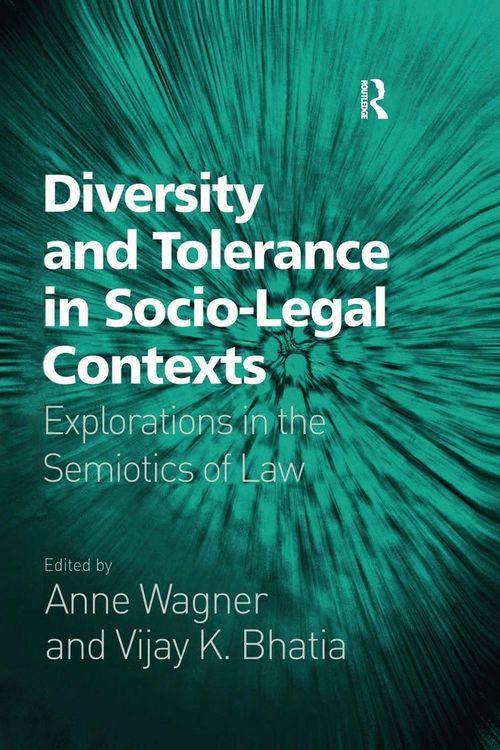 Produktbild: Diversity and Tolerance in Socio-Legal Contexts