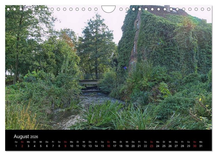 Produktbild: Wasserm&uuml;hlen an der Dahme (Wandkalender 2026 DIN A4 quer), CALVENDO Monatskalender