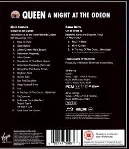 Produktbild: Queen - A Night At The Odeon - Hammersmith 1975