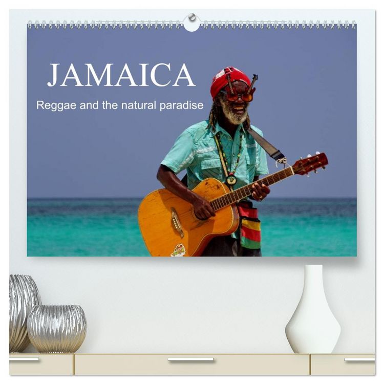 Produktbild: JAMAICA Reggae and the natural paradise (High Quality Premium Wall Calendar 2026 DIN A2 landscape),CALVENDO 12 Month Wall Calendar