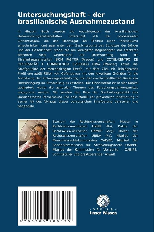 Produktbild: Untersuchungshaft - der brasilianische Ausnahmezustand