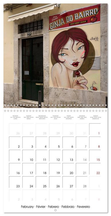 Produktbild: LISBON - IT'S MAGIC (Wall Calendar 2026 12 &times; 12 Inch) CALVENDO 12 Month Wall Calendar