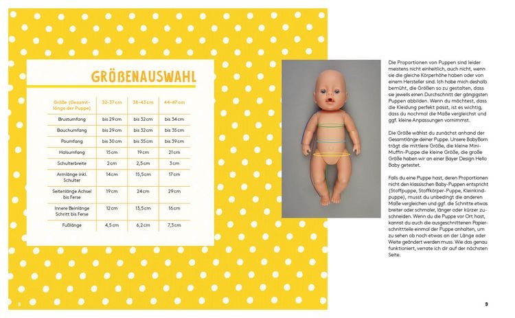 Produktbild: Hej. Minimode &ndash; S&uuml;&szlig;e Puppenkleidung n&auml;hen