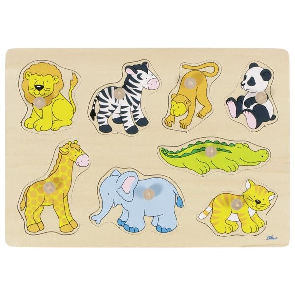 Produktbild: Steckpuzzle Zootiere
