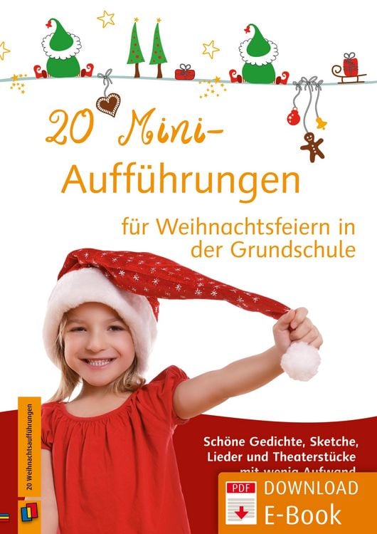 Produktbild: 20 Mini-Auff&uuml;hrungen f&uuml;r Weihnachtsfeiern in der Grundschule