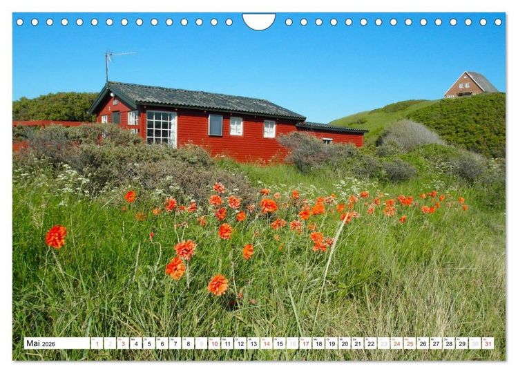 Produktbild: D&auml;nemark Pur (Wandkalender 2026 DIN A4 quer), CALVENDO Monatskalender