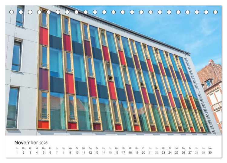 Produktbild: HANNOVER LINDEN ZAUBERHAFTE eigenART (Tischkalender 2026 DIN A5 quer), CALVENDO Monatskalender