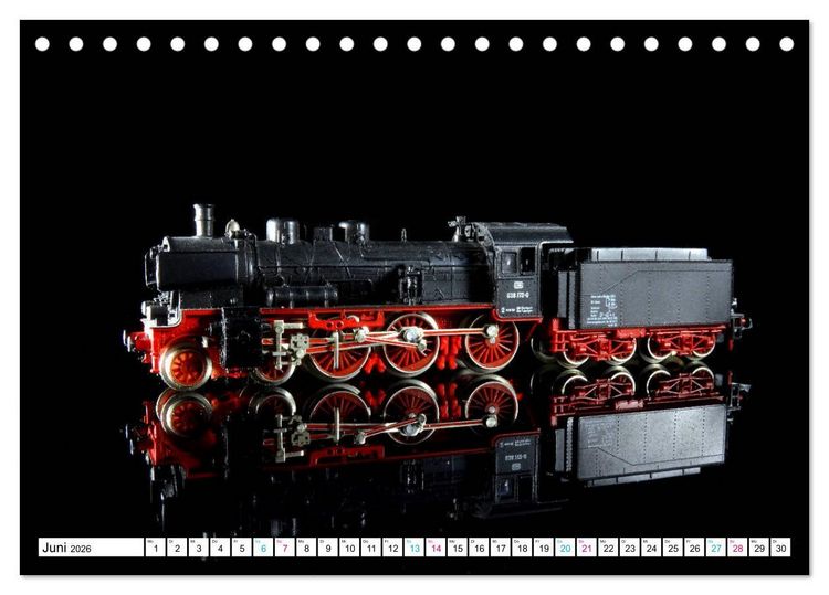 Produktbild: Faszination Spur N (Tischkalender 2026 DIN A5 quer), CALVENDO Monatskalender