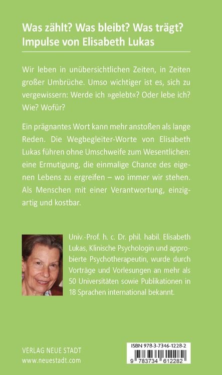 Produktbild: Was wirklich z&auml;hlt - Worte als Wegbegleiter