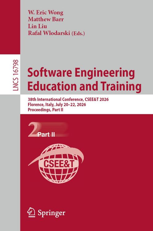 Produktbild: Software Engineering Education and Training