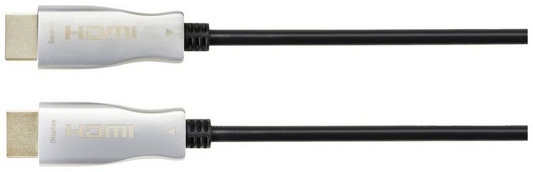 Produktbild: SpeaKa Professional HDMI Anschlusskabel HDMI-A Stecker, HDMI-A Stecker 50.00 m Schwarz SP-9019356 4K UHD, Geschirmt HDMI-Kabel