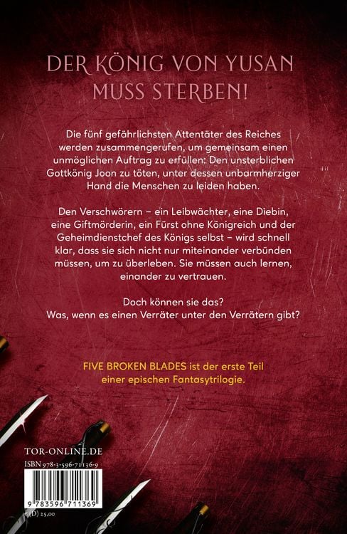 Produktbild: Five Broken Blades