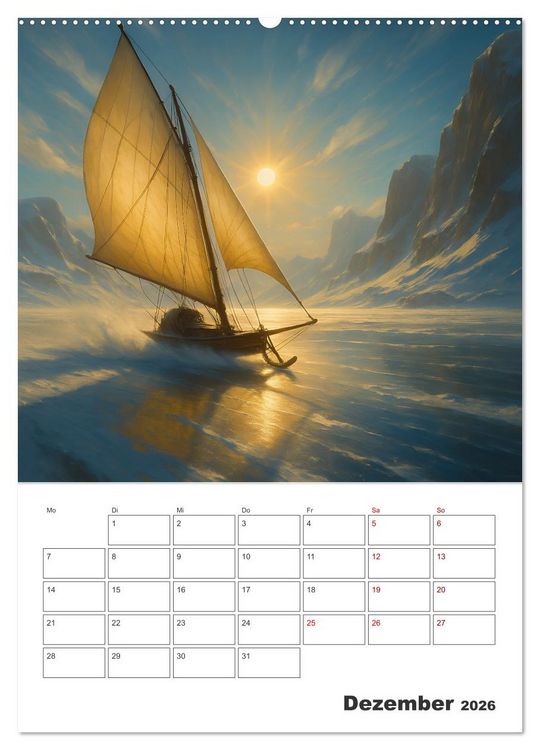 Produktbild: Im Reich des Windes (hochwertiger Premium Wandkalender 2026 DIN A2 hoch), Kunstdruck in Hochglanz