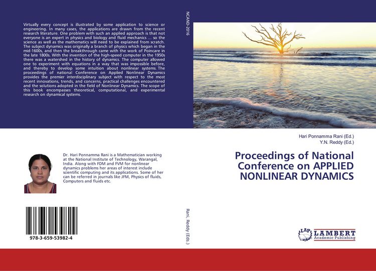Produktbild: Proceedings of National Conference on APPLIED NONLINEAR DYNAMICS