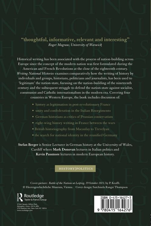 Produktbild: Writing National Histories