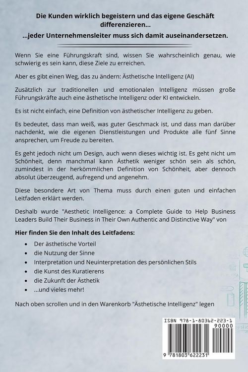 Produktbild: &Auml;STHETISCHE INTELLIGENZ