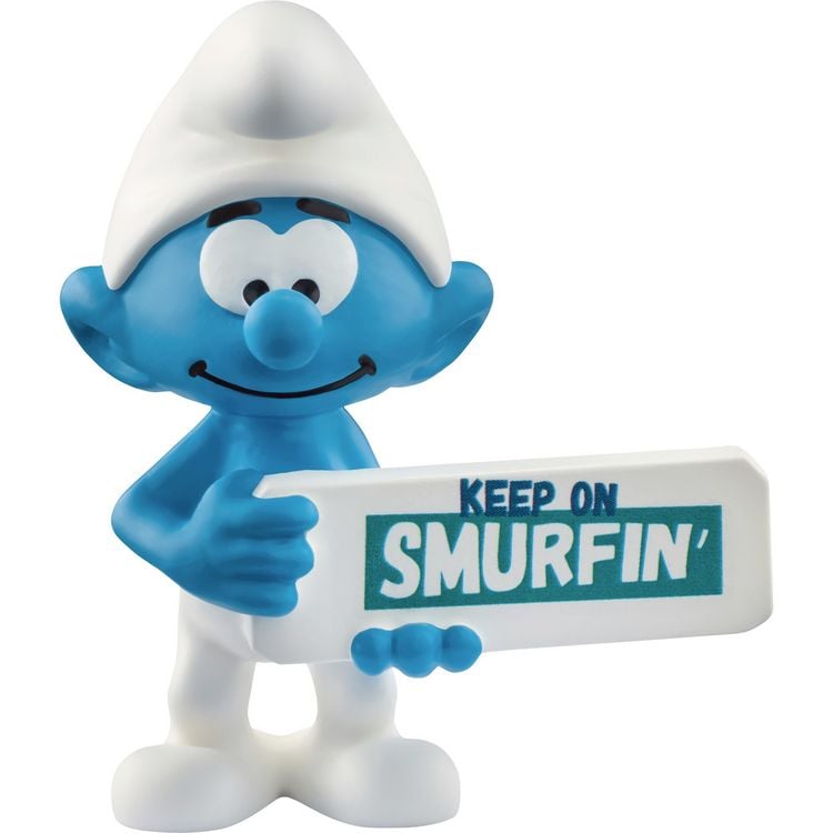 Bild vom Artikel Schleich - Schlumpf Smurfin Schild vom Autor 