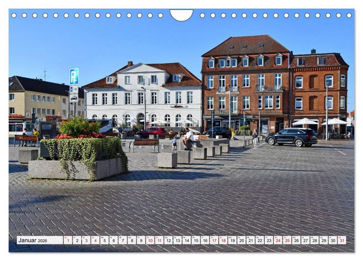 Produktbild: RATZEBURG und M&Ouml;LLN (Wandkalender 2026 DIN A4 quer), CALVENDO Monatskalender