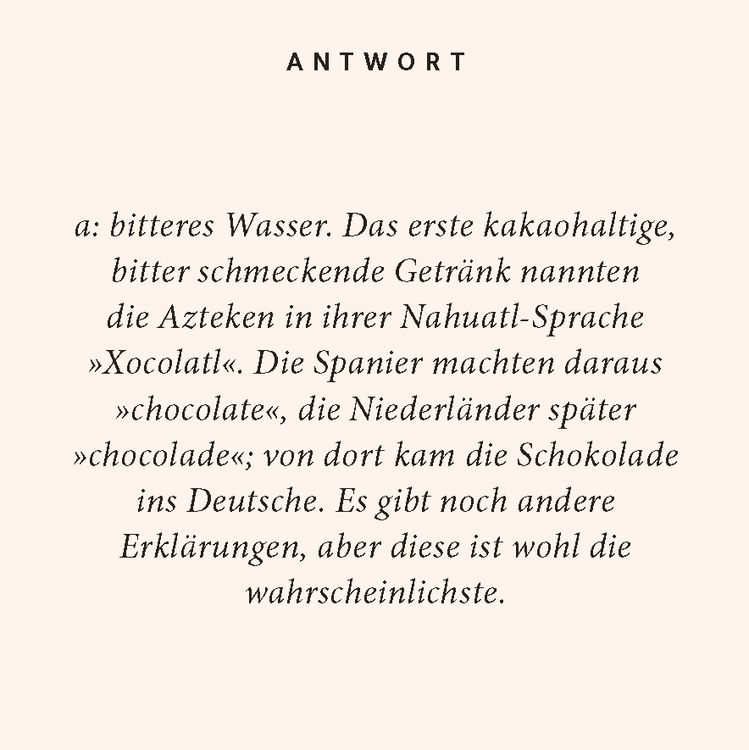 Produktbild: Schokoladen-Quiz