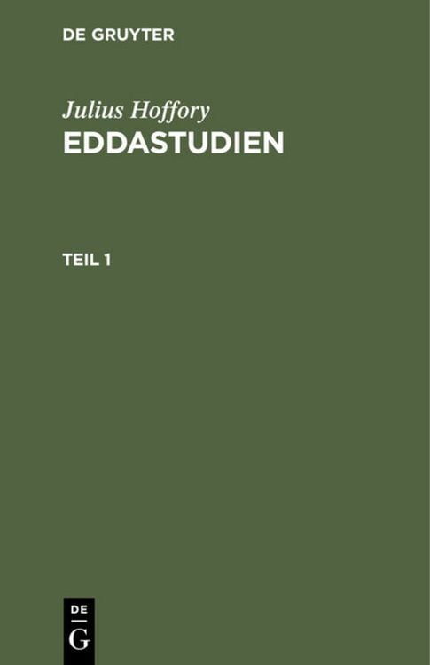 Produktbild: Eddastudien. Teil 1