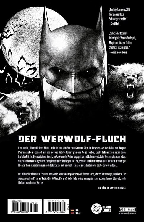 Produktbild: Batman: Full Moon