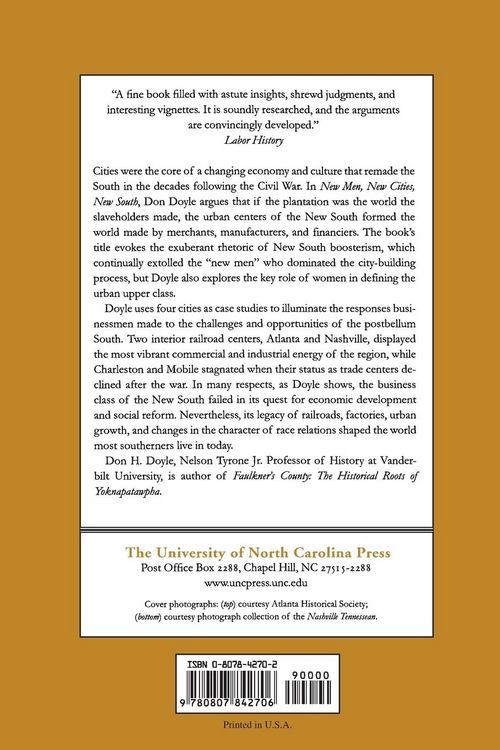 Produktbild: New Men, New Cities, New South