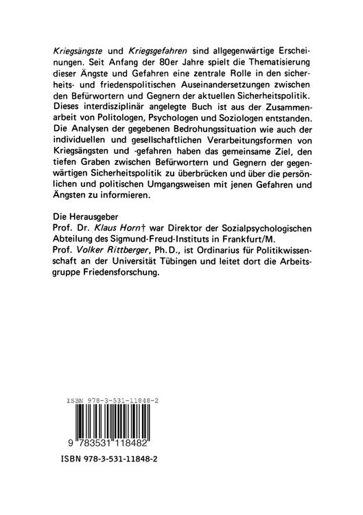 Produktbild: Mit Kriegsgefahren leben