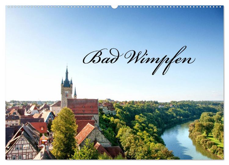 Produktbild: Bad Wimpfen. (Wandkalender 2026 DIN A2 quer), CALVENDO Monatskalender