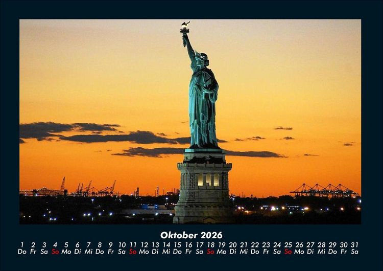 Produktbild: New York 2026 Fotokalender DIN A4