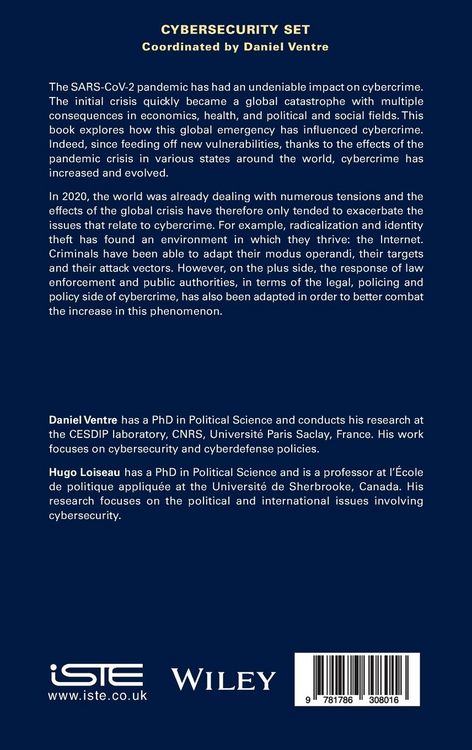 Produktbild: Cybercrime During the SARS-CoV-2 Pandemic